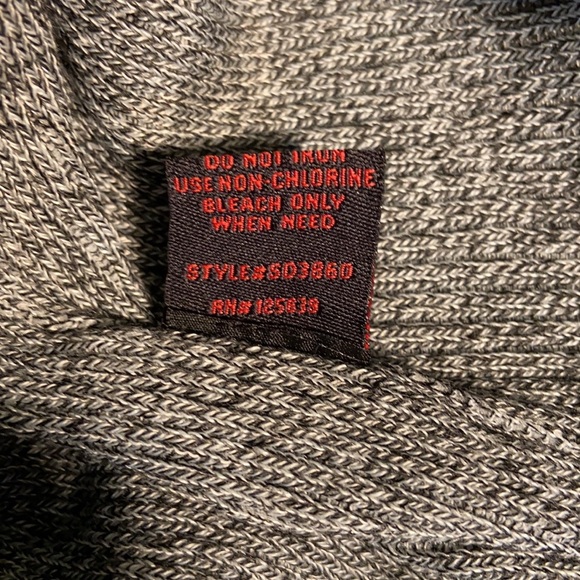 Yoki Women’s Gray Stretch Cold Shoulder Sweater Dress Size Large - Picture 7 of 8